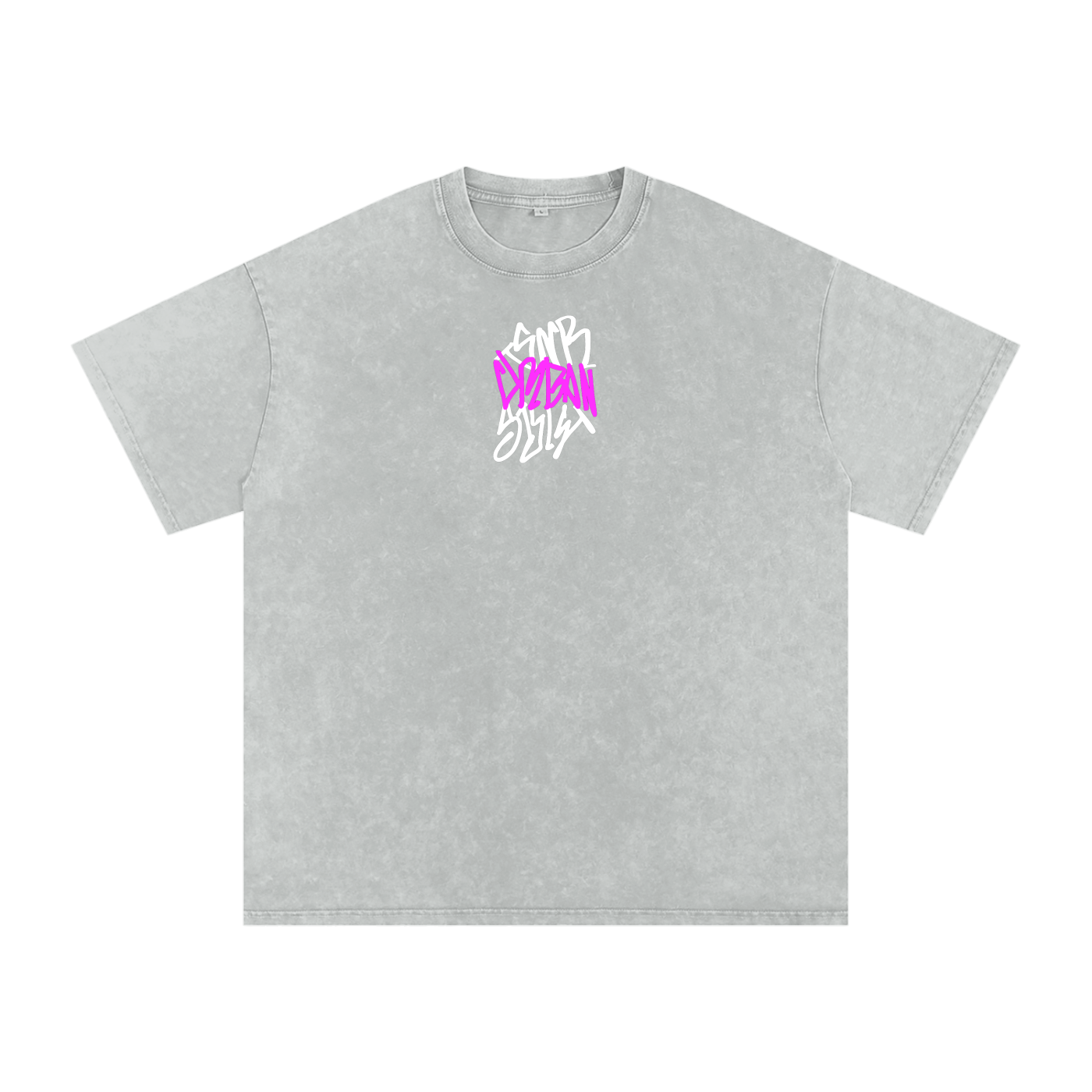 OVERSIZED SNOW WASHED URBAN TEE