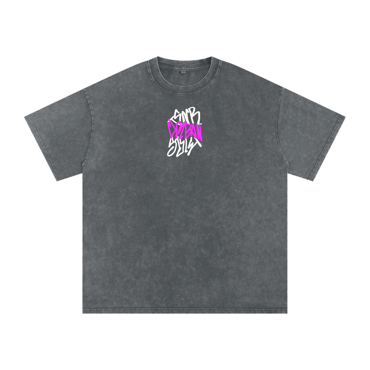 OVERSIZED SNOW WASHED URBAN TEE