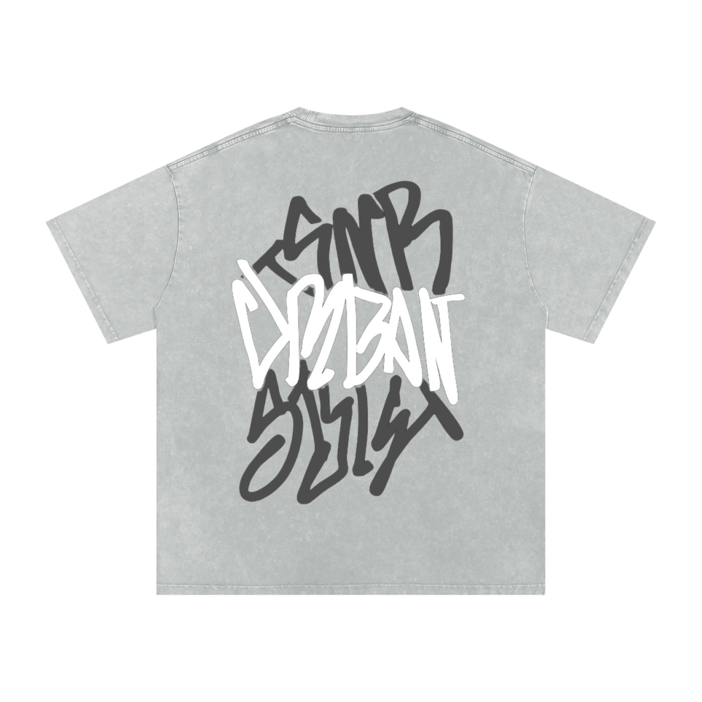 OVERSIZED SNOW WASHED URBAN TEE