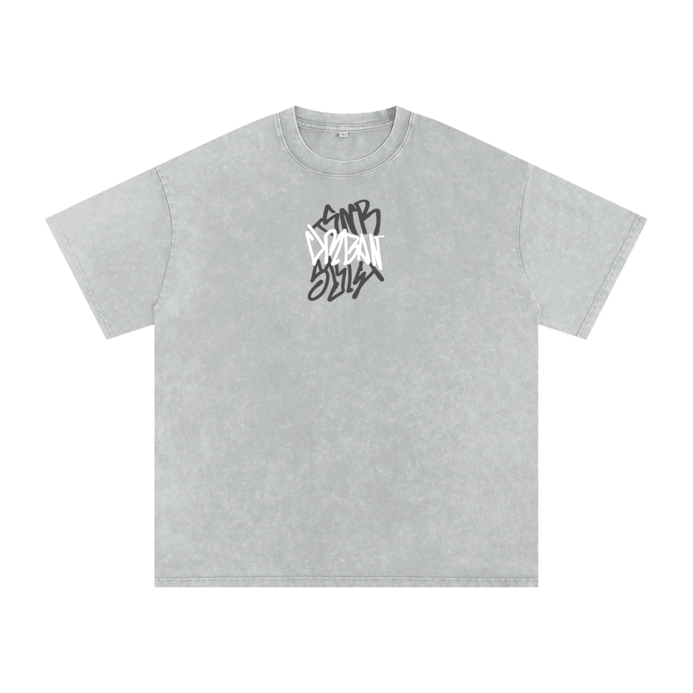 OVERSIZED SNOW WASHED URBAN TEE