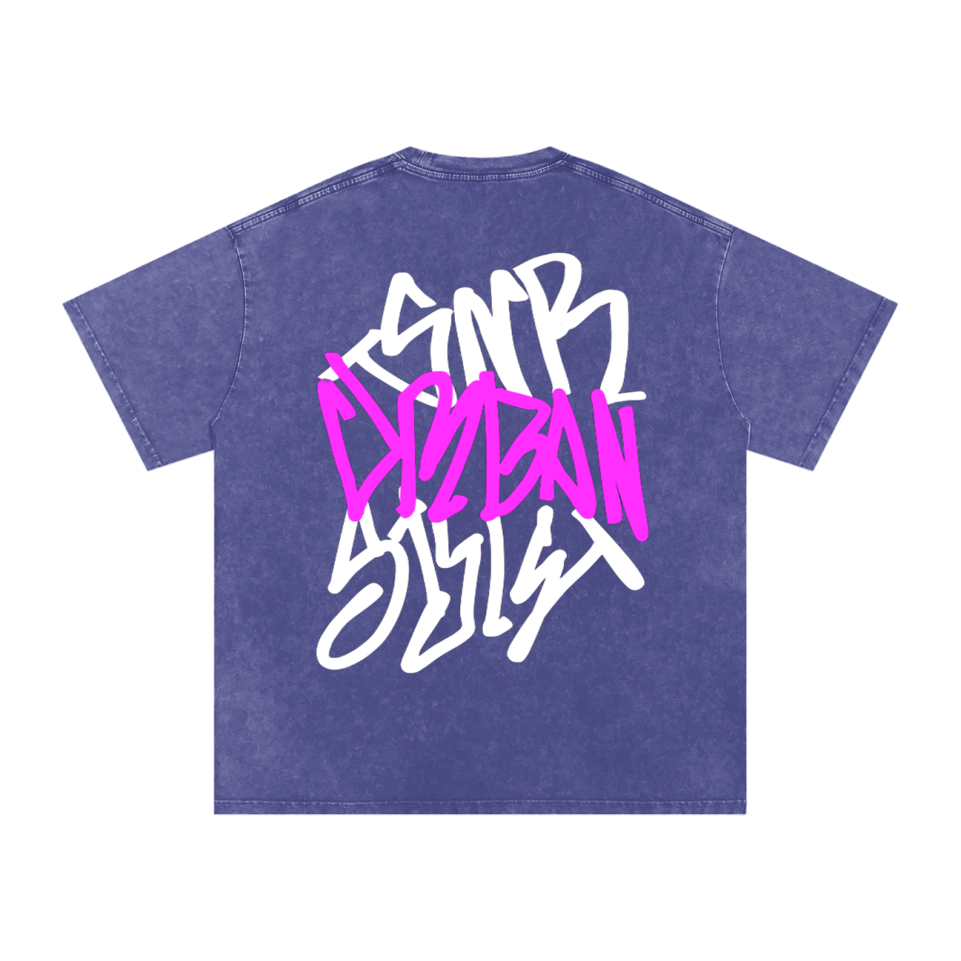 OVERSIZED SNOW WASHED URBAN TEE