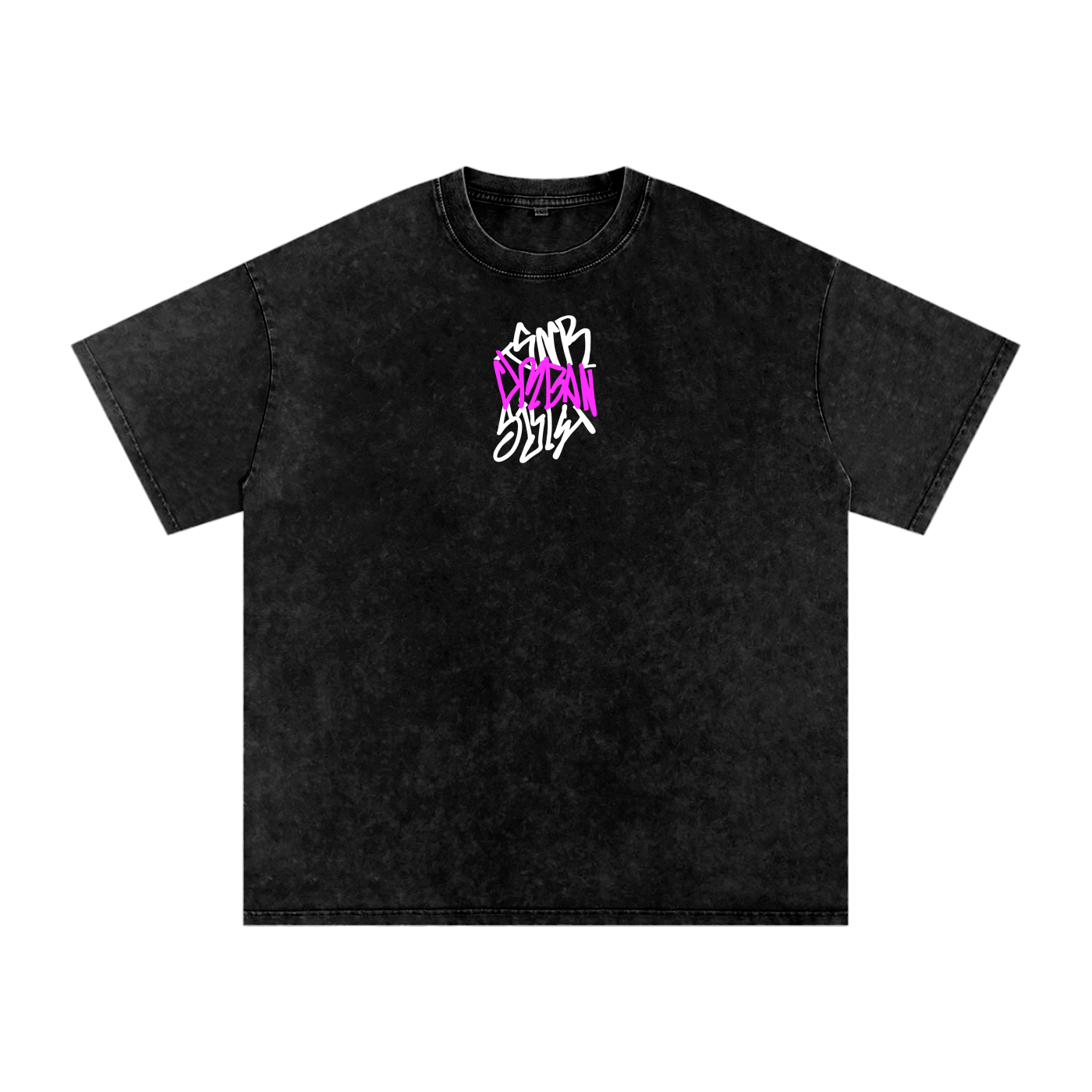 OVERSIZED SNOW WASHED URBAN TEE